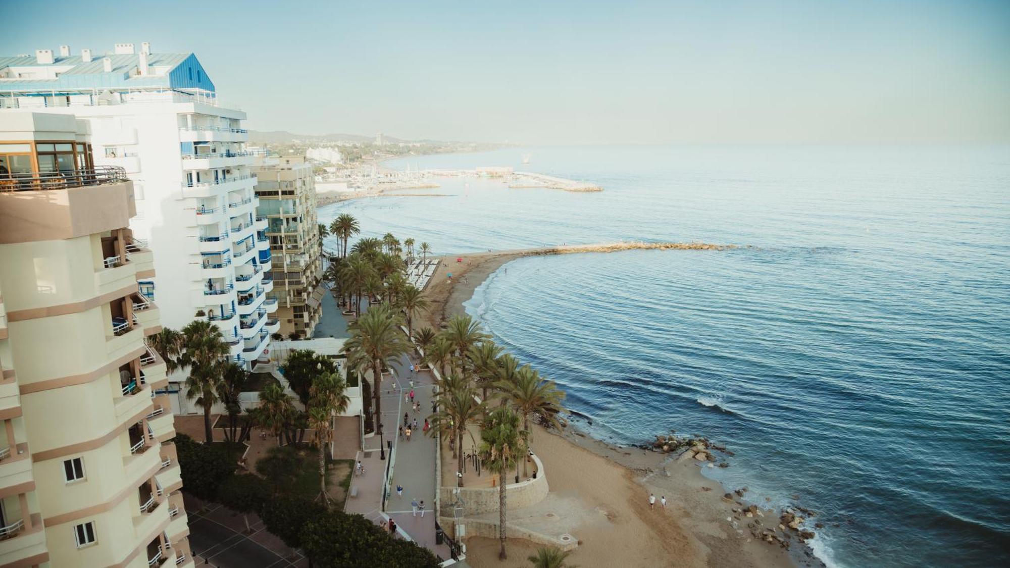 1ª Linea De Playa Marbell Center Apartment Marbella Exterior foto
